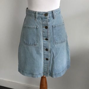 Denim skirt